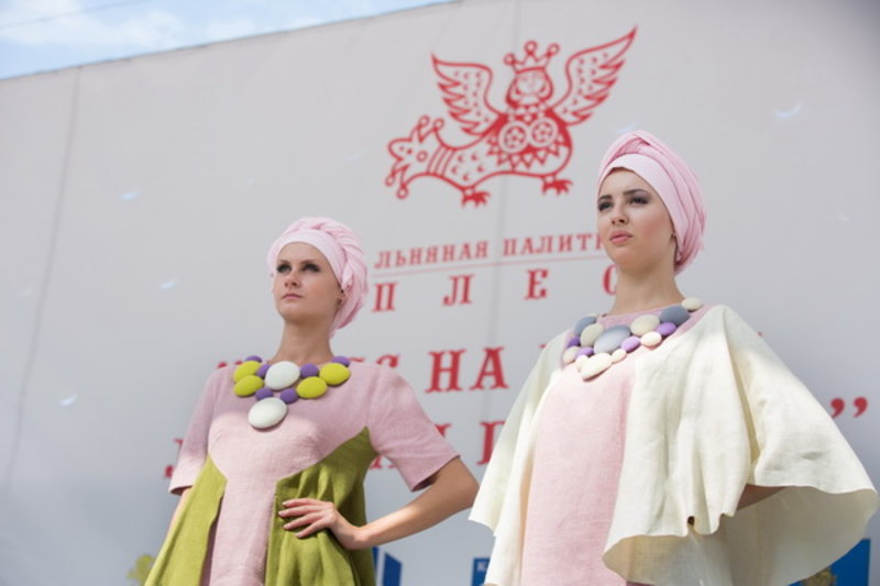 Российский фестиваль моды «Плес на Волге. Льняная палитра» - 2017