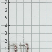 Серьги из Серебра 925 Приволжский ювелир арт. 361425-FA11KD49, Родирование.
